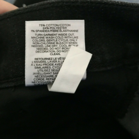 Express Mid Rise Rhinestone Studded Ankle Legging - Picture 8 of 8